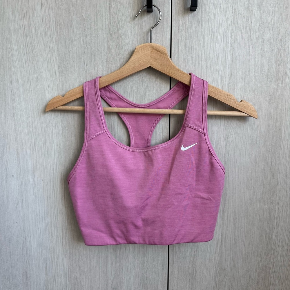 Nike Women's Pink Racerback Sports Bra
